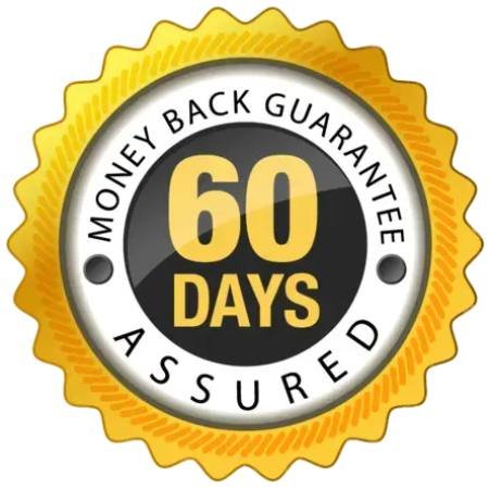 ZenCortex supplement final purchase section displaying 60-day guarantee for full refund if not satisfied